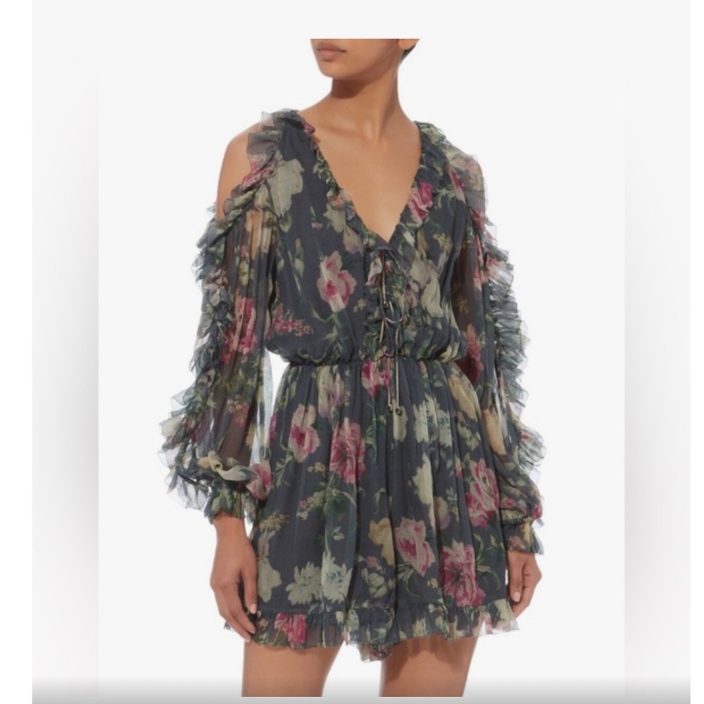 Iris Playsuit floral